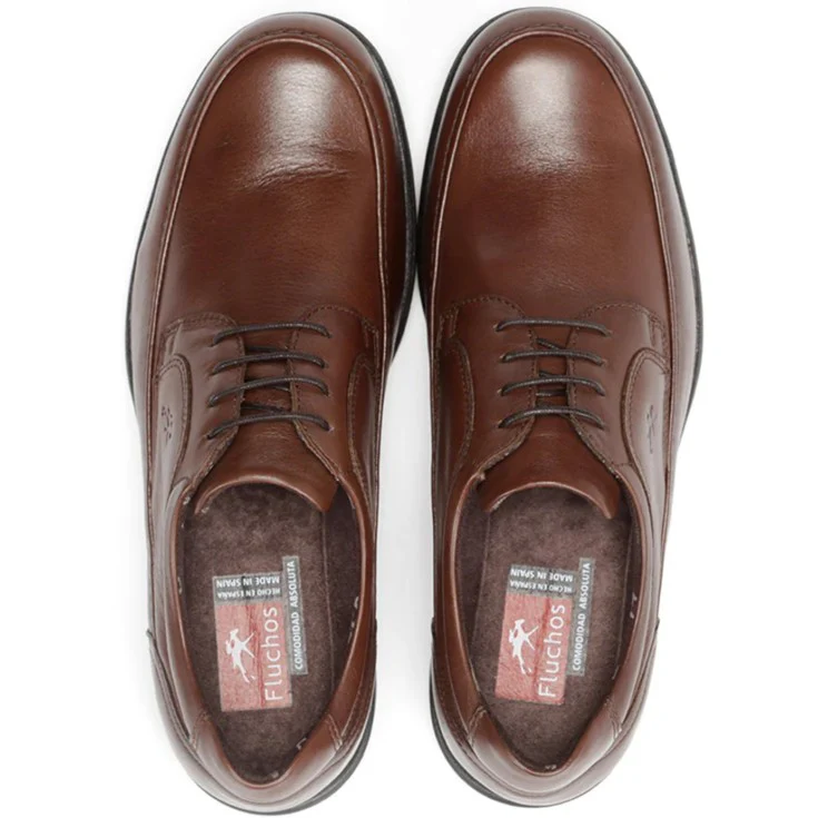 ZAPATO COMODO FLUCHO  PIEL AVE MARRON-STK- - Image 3