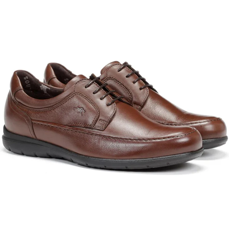 ZAPATO COMODO FLUCHO  PIEL AVE MARRON-STK- - Image 4