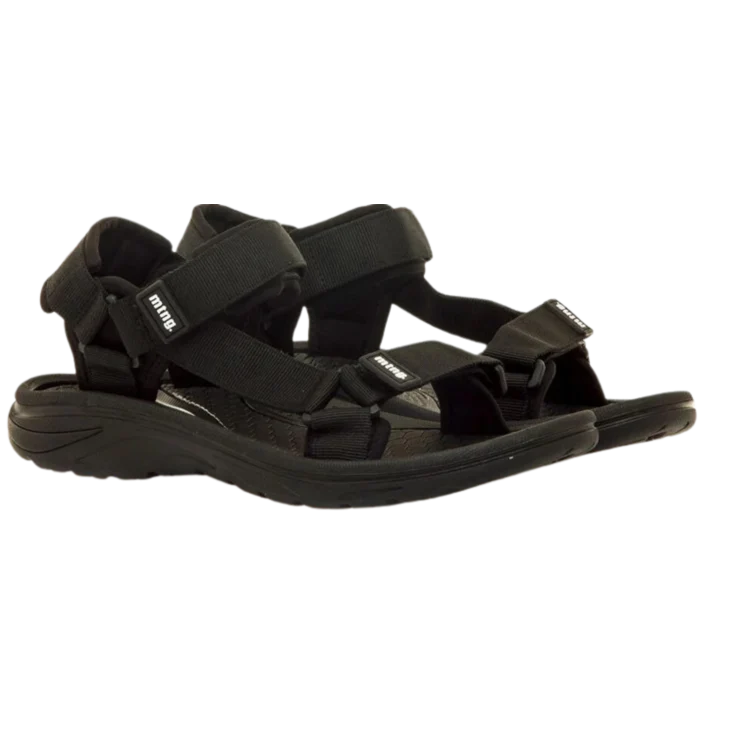 SANDALIA HOMBRE NYLON STRIPE NEGRO - Image 3