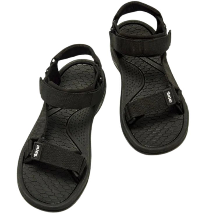 SANDALIA HOMBRE NYLON STRIPE NEGRO - Image 4