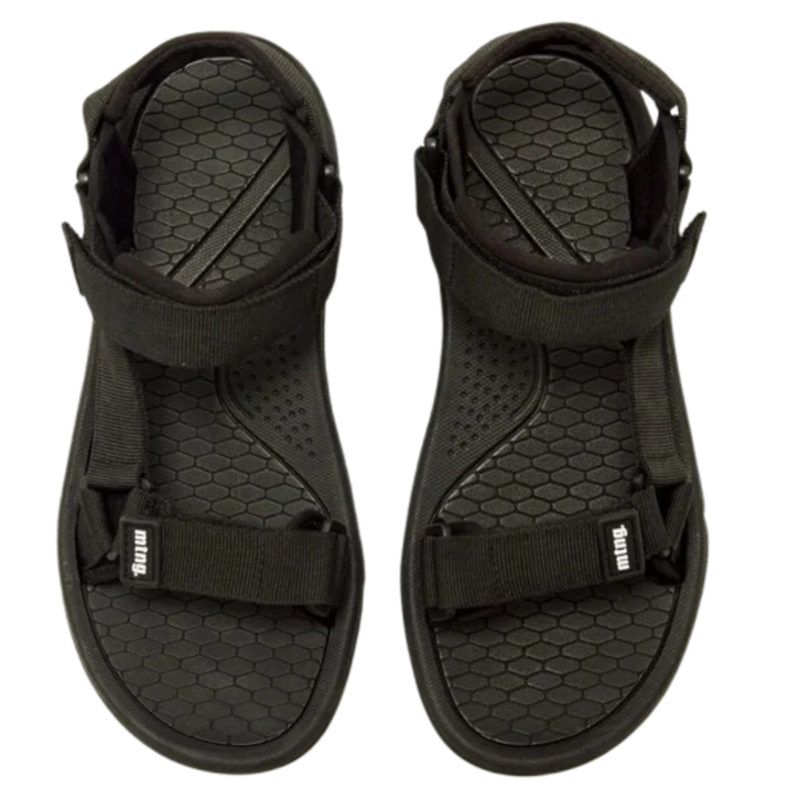 SANDALIA HOMBRE NYLON STRIPE NEGRO - Image 5