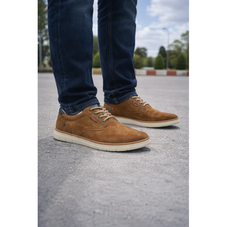 ZAPATO CASUAL REFRESH MILAN CAMEL - Image 6