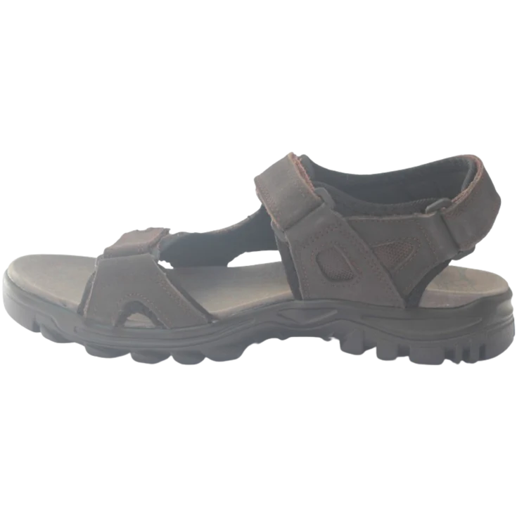 SANDALIA CANGREJERA ALEIX MARRON PIEL - Image 3