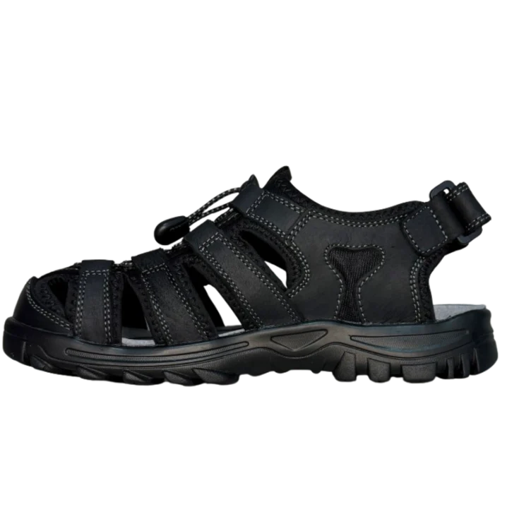 SANDALIA PIEL ADRIEN NEGRO - Image 3