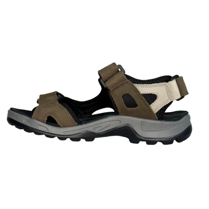 SANDALIA PIEL TOMIS KHAKI - Image 3