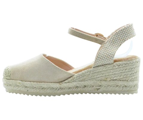 CUÑA ESPARTO ABRIL PLANTILLA MEMORY FOAM BEIG - Image 3