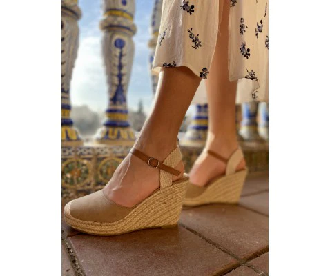 CUÑA ESPARTO MAYO PLANTILLA MEMORY FOAM BEIG - Image 5