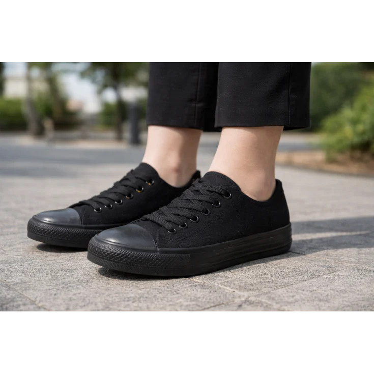 ZAPATILLAS DEPORTIVAS LONA PUNTA NEGRO - Image 6