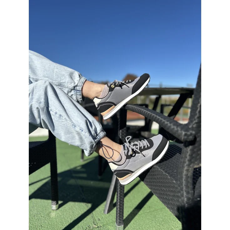 ZAPATILLA DEPORTIVA MUSTANG C57222-NOLE GRIS OSCURO - Image 8