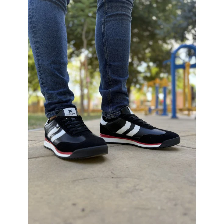 ZAPATILLA DEPORTIVAS NIÑO XTI  BLANCO RAYAS NEGRO 151393 - Image 5