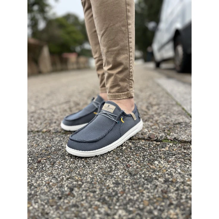 ZAPATO CASUAL XTI TEXTIL NAVY 143576 - Image 6