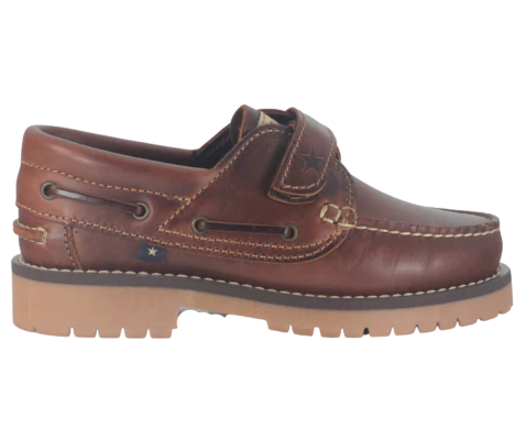 NAUTICOS DE PIEL BECEITE CUERO NIÑO - Image 3