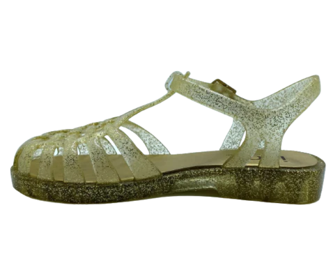 SANDALIA IGOR NIZA CANGREJERA PURPURINA ORO - Image 5