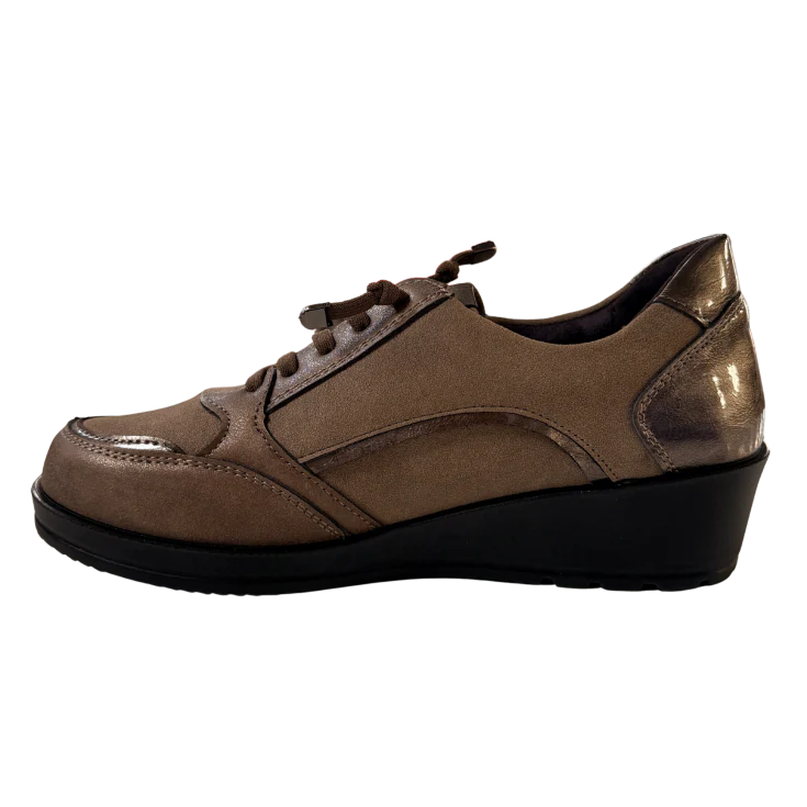 ZAPATO COMODO DEPORTIVO AURORA TAUPE - Image 4