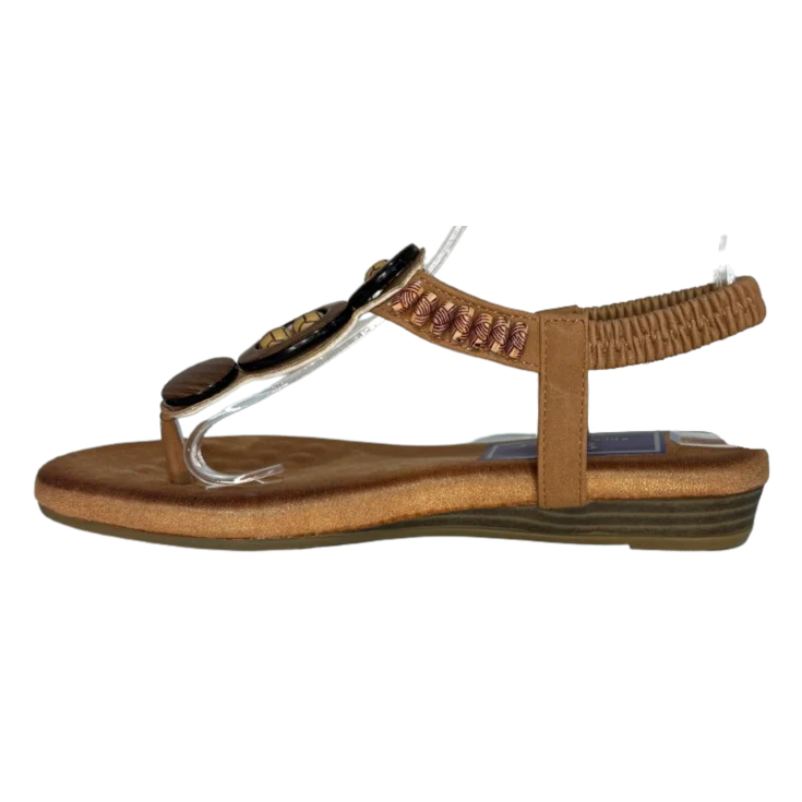 SANDALIA CAÑA MARRON - Image 3