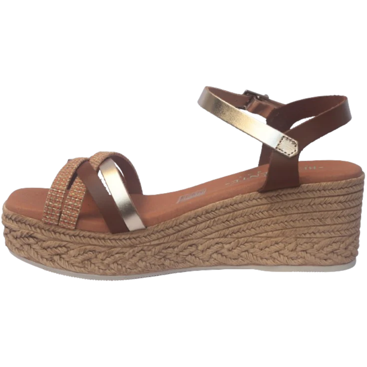 SANDALIA CUÑA COIN ROBLE - Image 3