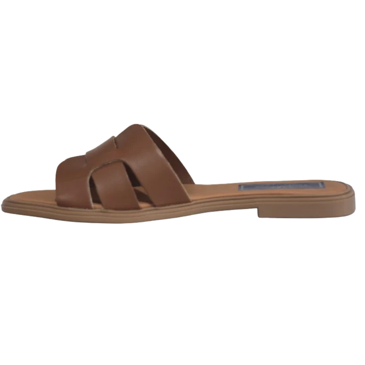 SANDALIA PLANA MESIN CAMEL - Image 3