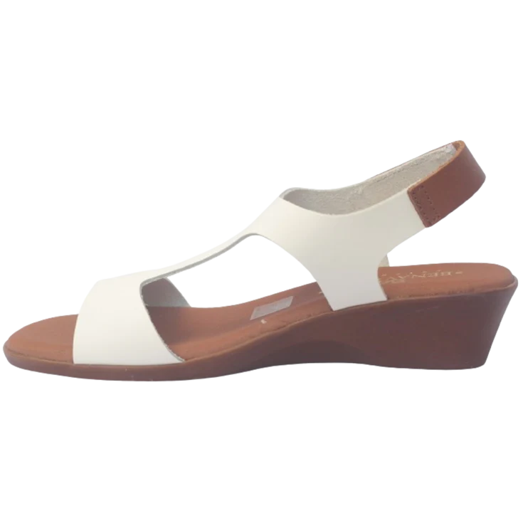 SANDALIA LIA CUÑA BLANCA - Image 3