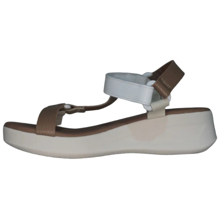 SANDALIA PIEL 5407 MILIA TAUPE MULTI - Image 3