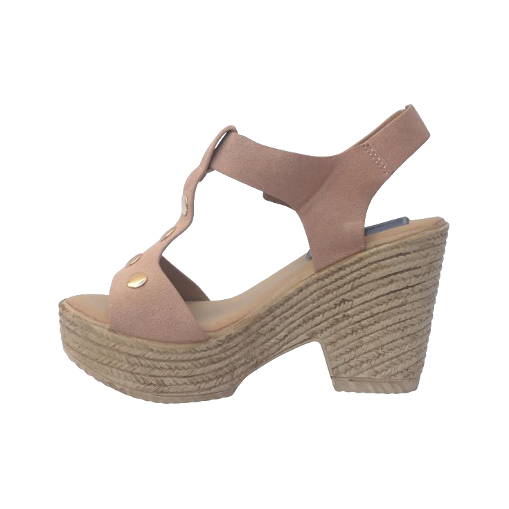 SANDALIA TACON GERTRUDIS NUDE - Image 3