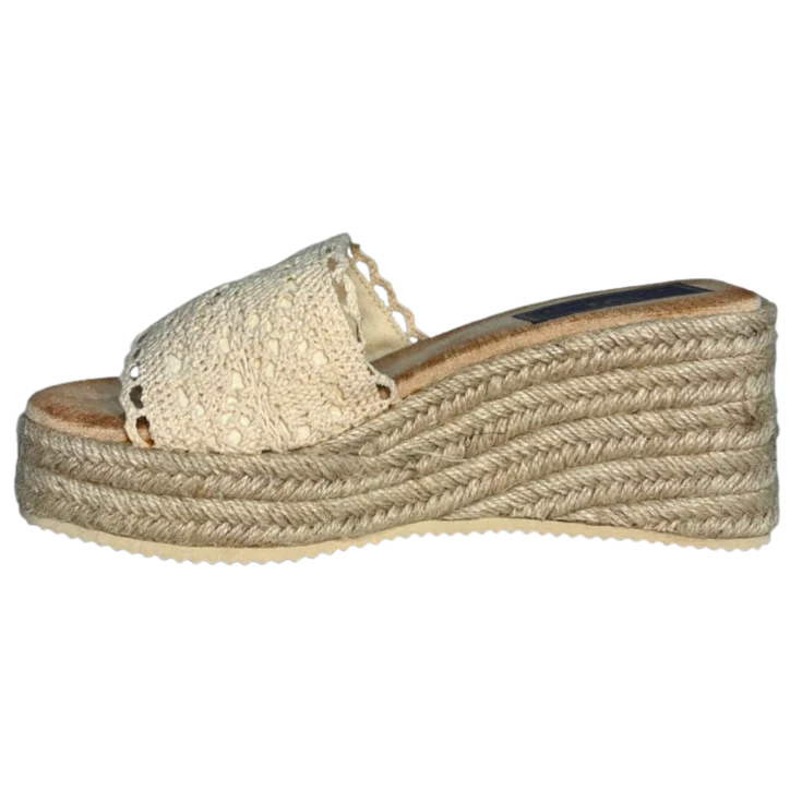 SANDALIA CUÑA SALUD APRICOT - Image 3