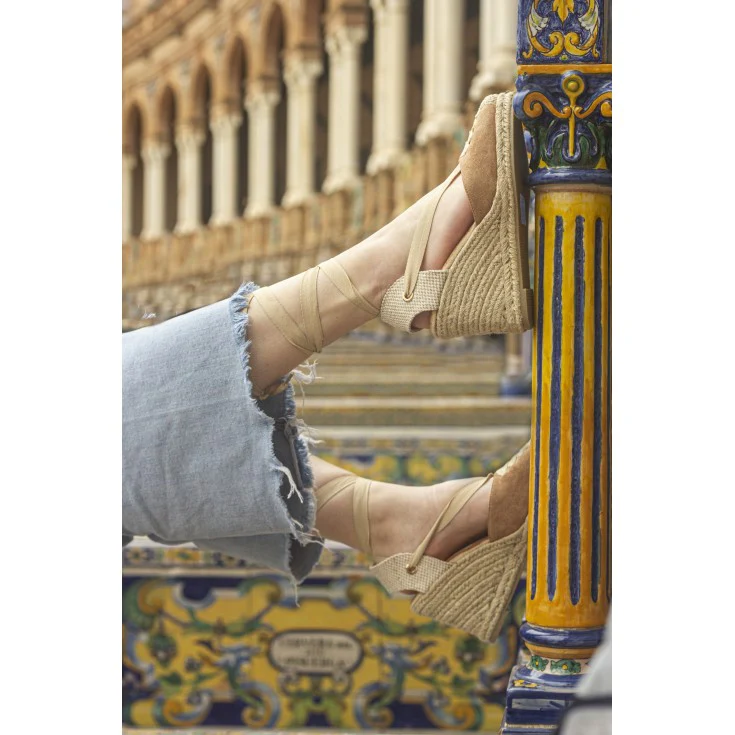 CUÑA ESPARTO CANTAR PLANTILLA MEMORY FOAM CAMEL 9 CUERDAS - Image 4