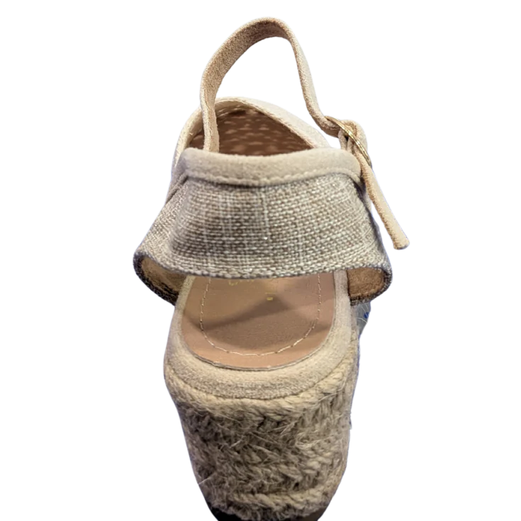 CUÑA DE ESPARTO LIORA BEIGE - Image 3