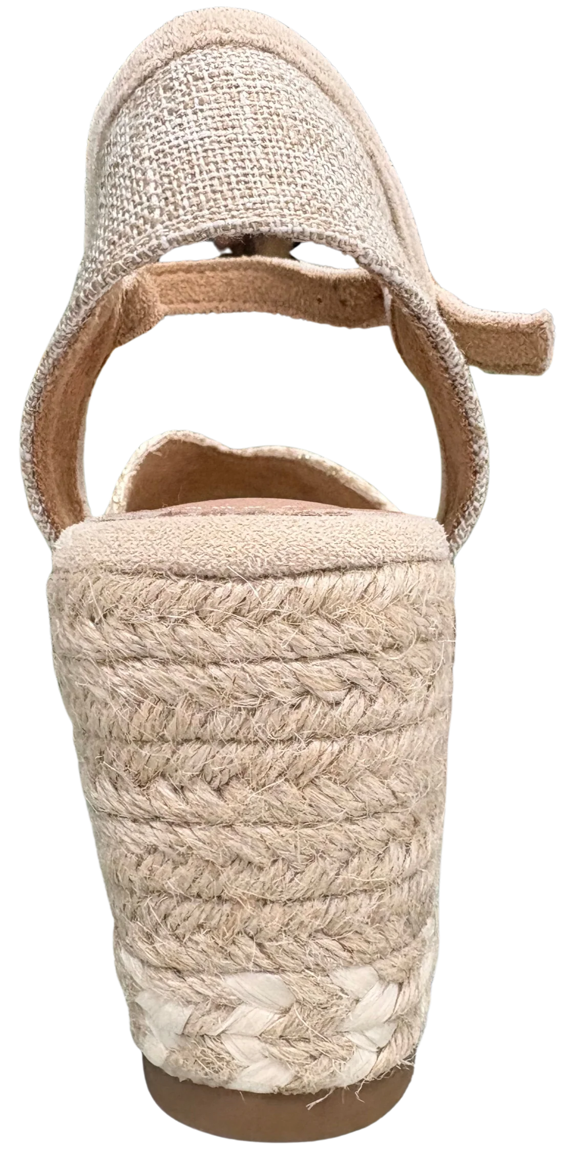 SANDALIA DE ESPARTO VELANNA BEIGE - Image 4