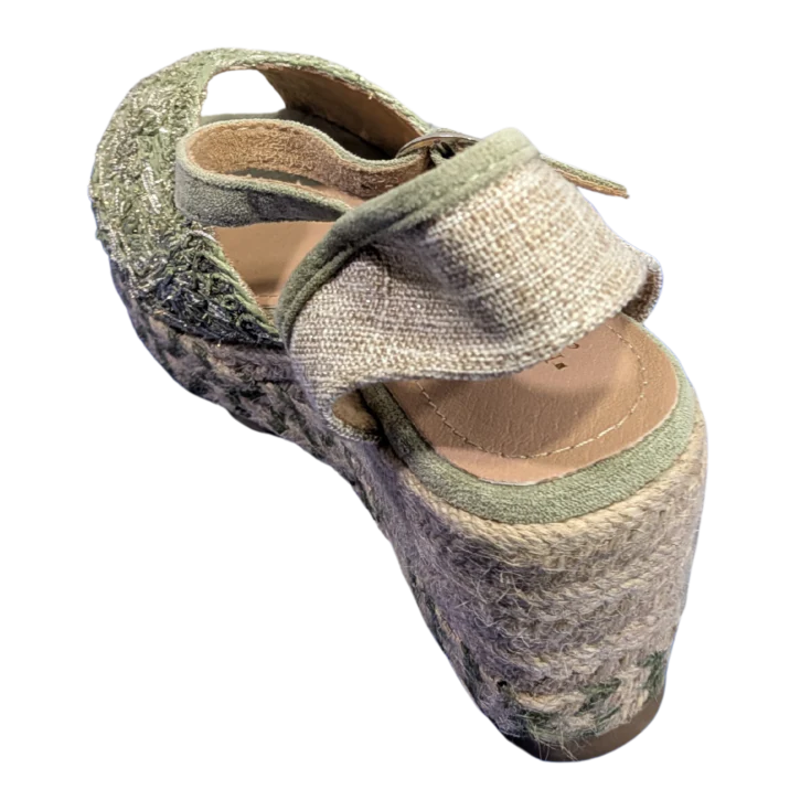 SANDALIA DE ESPARTO VELANNA VERDE 7 CUERDAS - Image 4