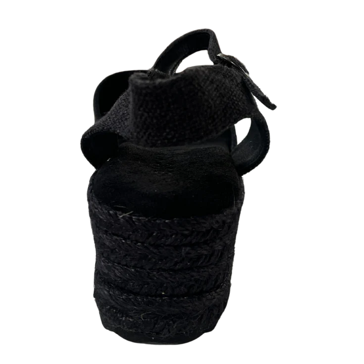 CUÑA DE ESPARTO NEGRO CORDON 4 CUERDAS - Image 4