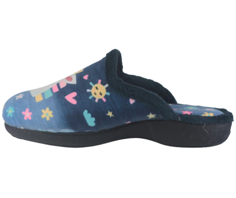 ZAPATILLA PARA EL HOGAR SUAPEL UNICORNIO MARINO - Image 3