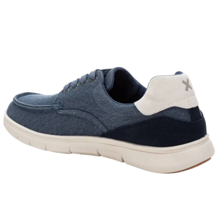 ZAPATO CASUAL XTI LONA NAVY 144093 - Image 3