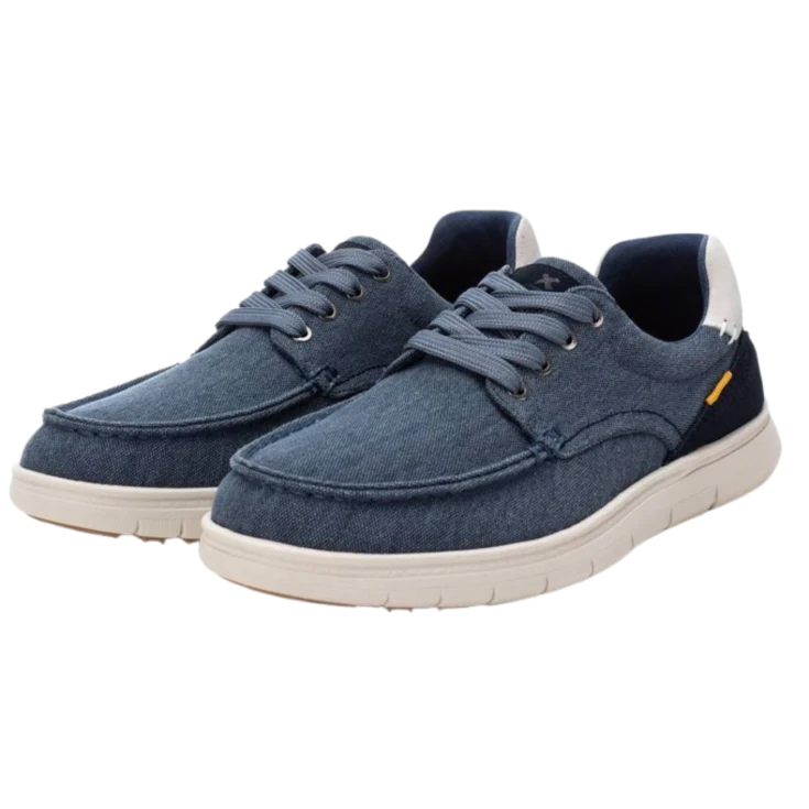 ZAPATO CASUAL XTI LONA NAVY 144093 - Image 4
