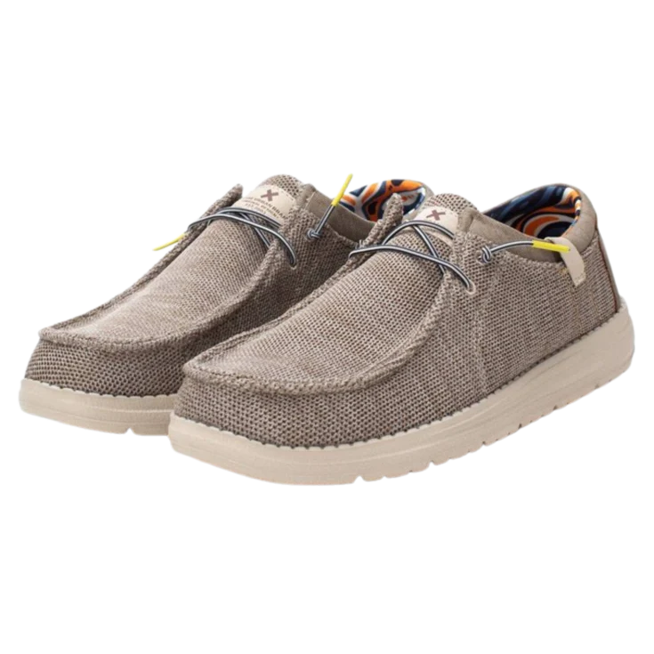 ZAPATO CASUAL XTI TEXTIL TAUPE 143576 - Image 4