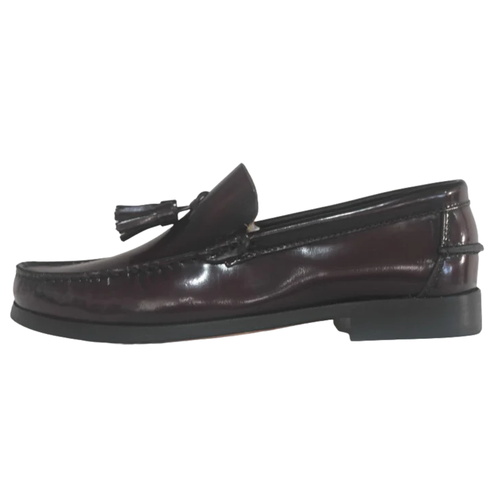 ZAPATO MOCASÍN MARCA BENAVENTE BORLAS BURDEOS - BENAVENTE - Image 3