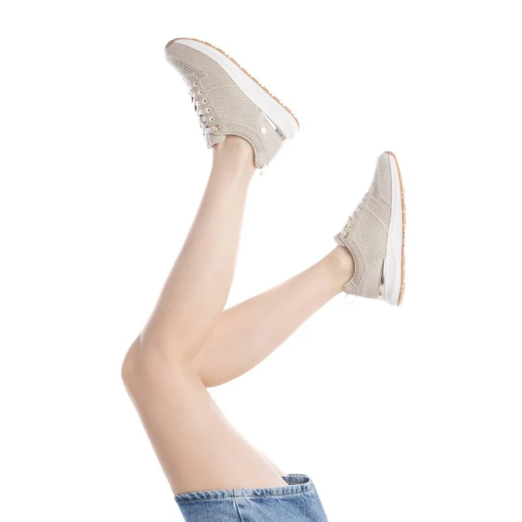 ZAPATILLA DEPORTIVA XTI BEIGE 143536 - Image 5
