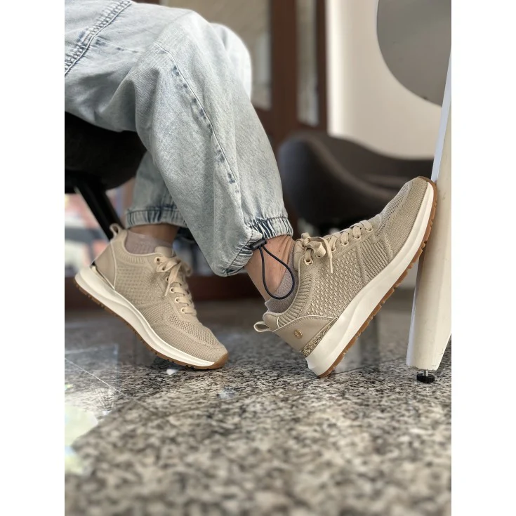ZAPATILLA DEPORTIVA XTI BEIGE 143536 - Image 6