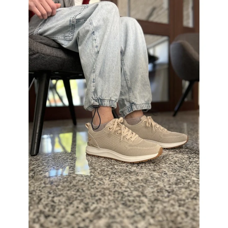 ZAPATILLA DEPORTIVA XTI BEIGE 143536 - Image 7