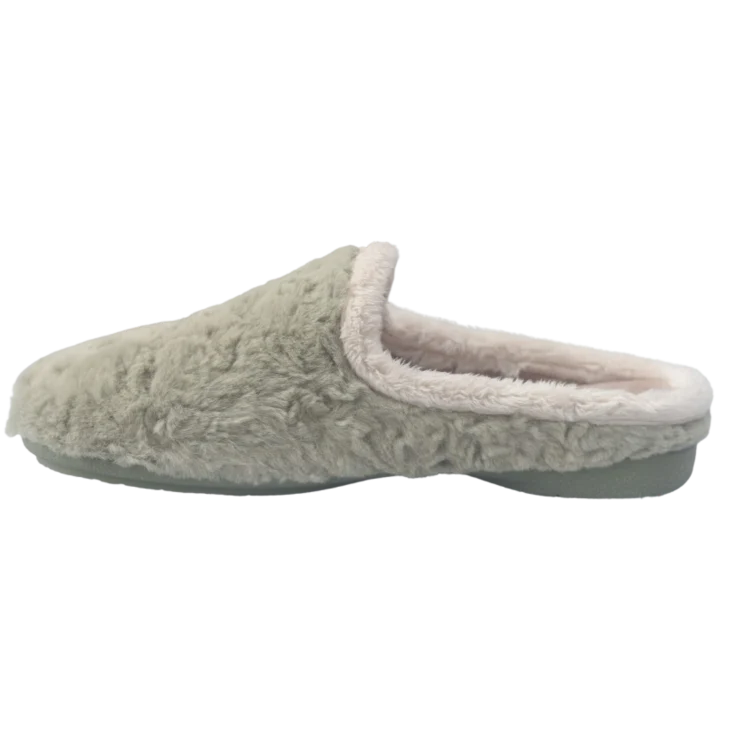 ZAPATILLA PARA EL HOGAR NUBES KAKI - Image 3