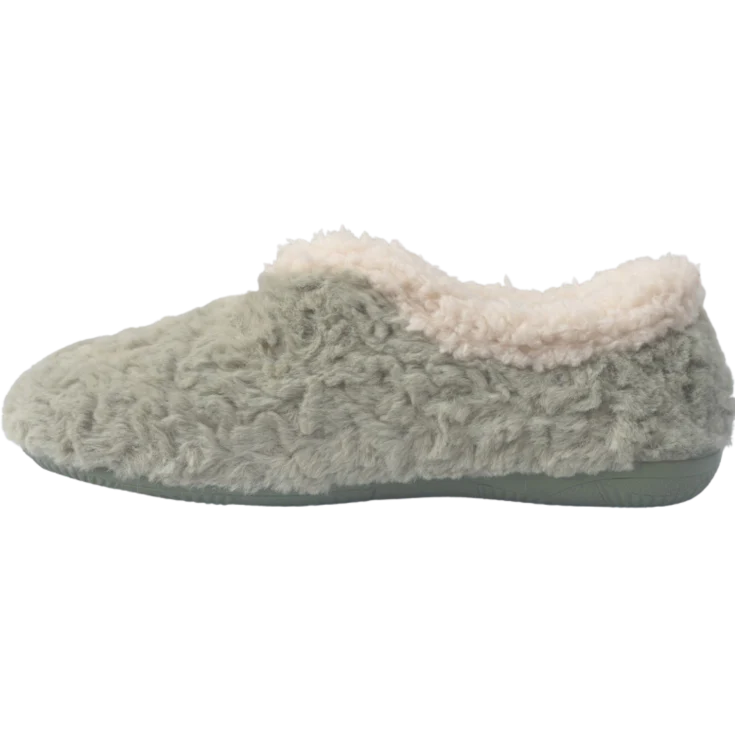ZAPATILLA PARA EL HOGAR CERRADA NUBES KAKI - Image 3